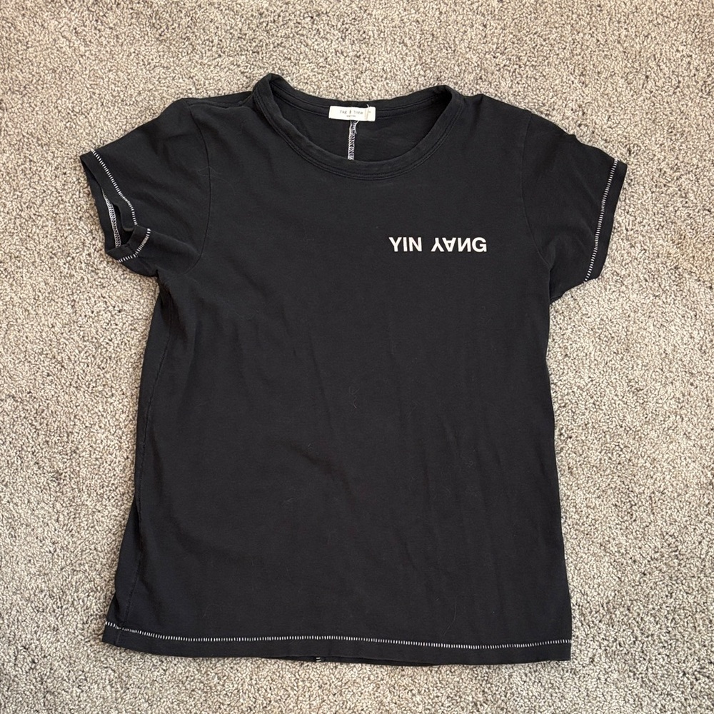 Women’s Black Yin Yang Graphic rag & bone